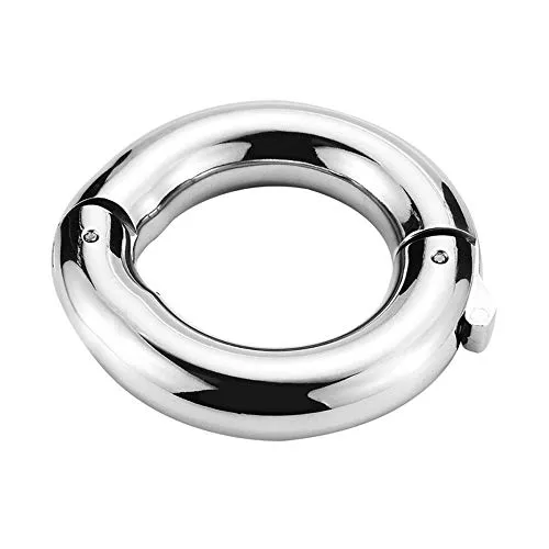 Ruimada Cinque Dimensioni Di Metallo Regolabile P-Ê-ň-Ï-s Anello Ritardo Blocco Sottile Anello Cǒck Ring Prodotti Per Adulti Sesso T-shirt(L)