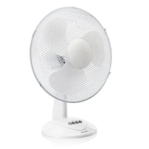 Tristar VE-5978 Ventilatore da tavolo 40,5 cm – Oscillante – Bianco