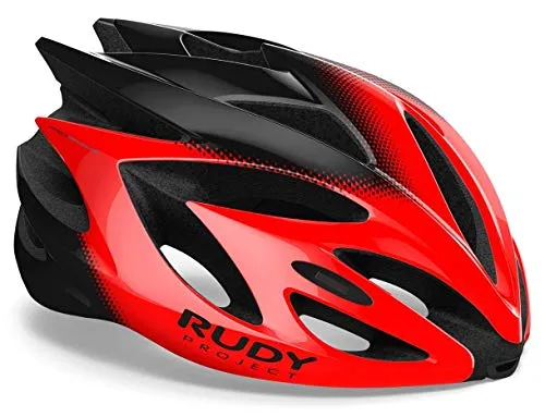 Rudy Project Casco Rusch Red Black Shiny M