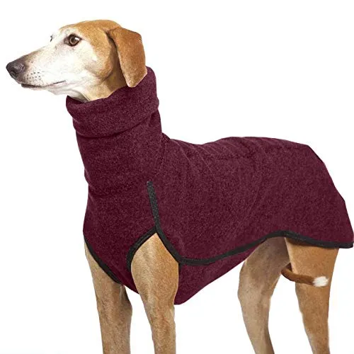 più Nuovo Collo Alto Cappotto per Cani di Taglia Media per Cani di Grossa Taglia Levriero Alano Pitbull Abbigliamento Animali Domestici Abbigliamento XXL Vino Rosso