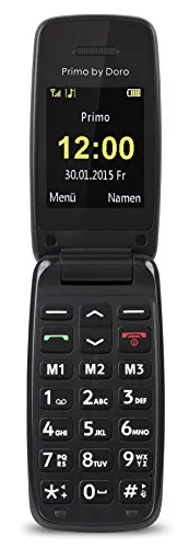 Doro Primo 401 Telefono cellulare GSM con grande display a colori e illuminato