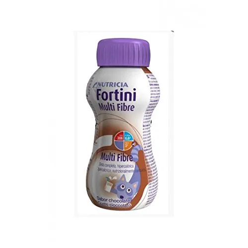 Nutricia Italia 58582 Fortini Multi Fibre, Cioccolatto, Integratore Ipercalorico