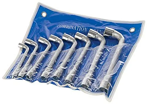 Silverline 755060 - Set chiavi a tubo, 8 pezzi