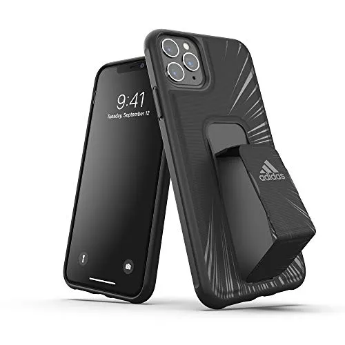 adidas Custodia Compatibile con iPhone 11 PRO Max, Sports Cover con Supporto e Grip - Nero