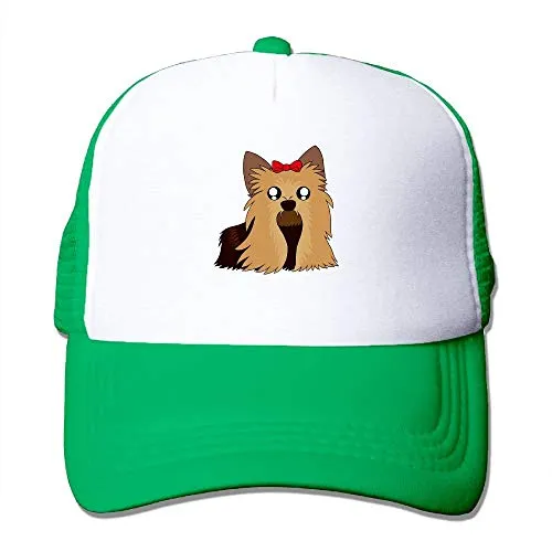MASHRO Cappelli da Baseball per Cappelli per Camionisti Sportivi Regolabili Yorkshire Terrier