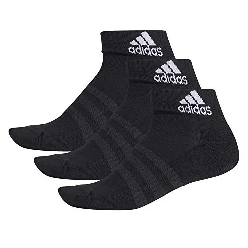 adidas Cushioned, Calzini Unisex-Adulto, Nero/Nero/Nero, XL