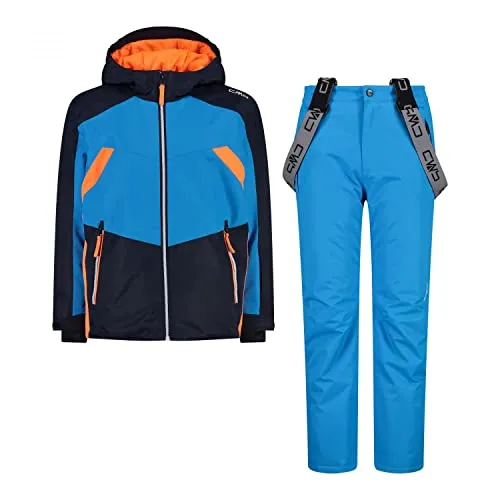 CMP Set Giacca e Pantaloni, Blu Nero, 140 Bambini e Ragazzi