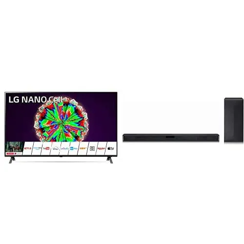 LG TV NanoCell AI 49NANO806NA, Smart TV, 49", 4k + SL4Y Soundbar 2.1