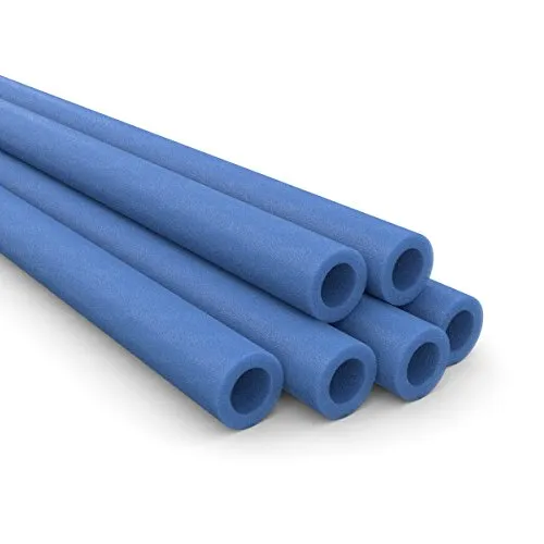 Ampel 24-6 spugne copripalo/Spugne protettive per tappeto elastico da giardino / 2 spugne per palo/Sufficienti per 3 pali/blu
