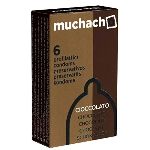 Muchacho Chocolate 6 preservativi aromatizzati alla cioccolato