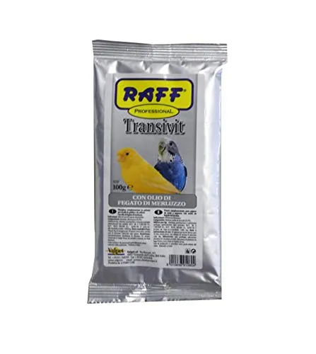 RAFF - Transivit - Confezione da 100 gr - con Olio di fegato di merluzzo