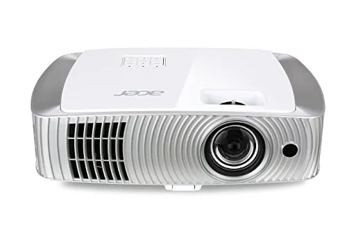 Acer H7550ST Proiettore con Risoluzione 1080P, Contrasto 16.000:1, Luminosità 3000 ANSI, VGA/HDMI/MHL, Bianco