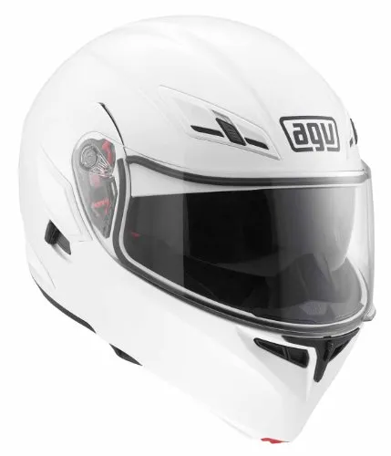 AGV J1021A4E0001S Casco Compact E2205, Solid Bianco, Misura 5