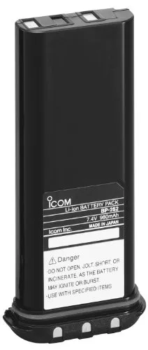 Icom 980Mah Li-Ion Battery Pack - Black