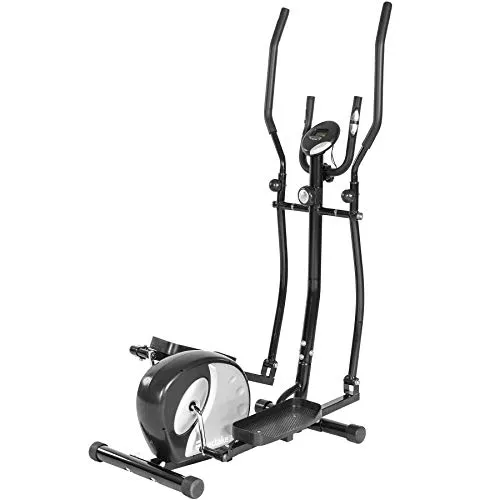 TecTake CYCLETTE ELLITTICA PROFESSIONALE ELLIPTICAL MAGNETICA ERGOMETRO CON DISPLAY LCD