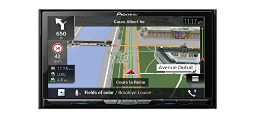 Pioneer AVIC-Z830DAB Mediacenter, Navigatore, Wi-Fi, Touchscreen da 7 Pollici, Collegamento a Smartphone, Bluetooth, Apple CarPlay, Vivavoce, 2 USB, Dab/Dab+, Equalizzatore Grafico a 13 Bande