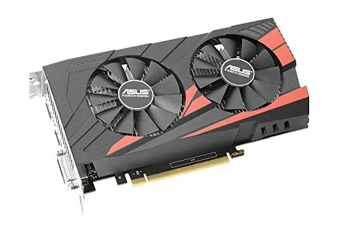 Asus GeForce GTX 1050TI EX-GTX1050TI-O4G Scheda Grafica da 4 GB, DDR5