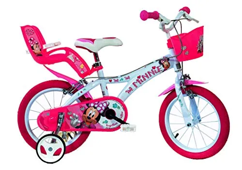 Dino Bikes Mouse Minnie Bicicletta, Colore Pink, 40,7 cm (16"), 616-NN