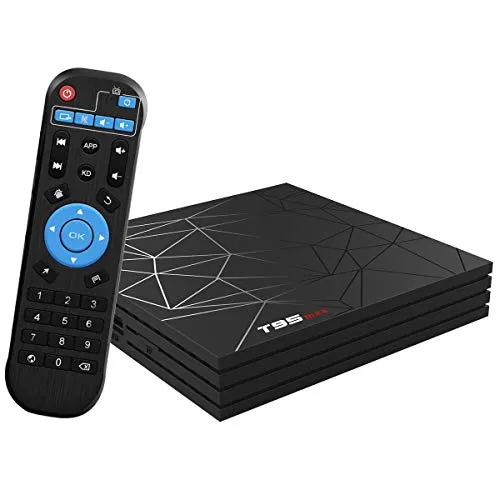 T95 Max Android 9.0 TV Box con 4GB di RAM 32GB ROM CPU Allwinner H6 quad-core Cortex-A53 Supporta 6K 4K Uscita H.265 2.4 GHz WiFi 100 M LAN Enternet USB 3.0 Set Top Box