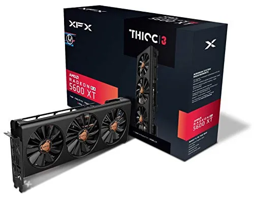 XFX Radeon RX 5600XT - Scheda video Thicc III Ultra 6GB GDDR6 3xDP HDMI