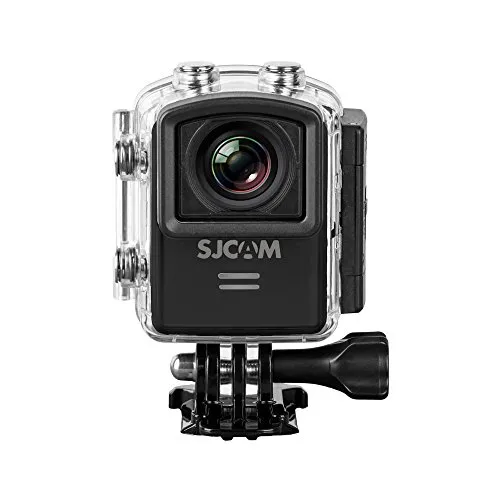 SJCam M20 Action Camera da Sport, 4K, 16 MP, Schermo da 1.5″, Stabilizzazione Gyro, Nero [Versione EU]