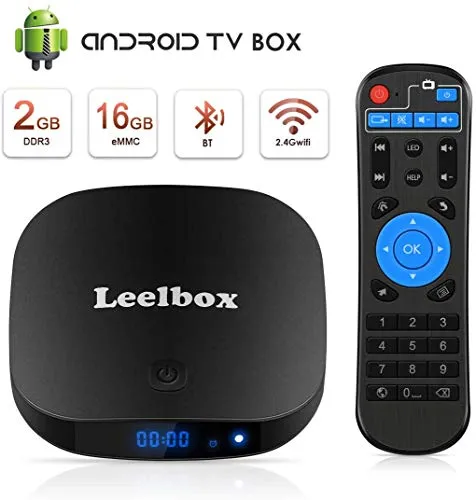 TV BOX Android, Android Box Smart,Leelbox Q2 PRO Smart TV Box Full HD / 3D / 4K/H.265 / 2.4G Wi-Fi/2 Porte USB, Box Android
