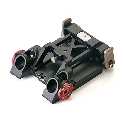(Black) TILTA TA-BSP6-15-B 15mm LWS Baseplate Type VI per BMPCC 6K Pro Blackmagic Pocket Cinema Camera 6K Pro Tiltaing Cage