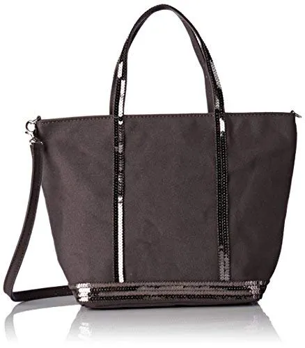 Vanessa Bruno Cabas Petit+b - Borse a tracolla Donna, Grigio (Anthracite), 12x21x34 cm (W x H L)