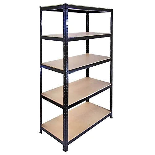 The Shopfitting Shop Heavy Duty 5 livello Boltless garage scaffalatura serra Utility Storage rack 1800 x 900 x 400