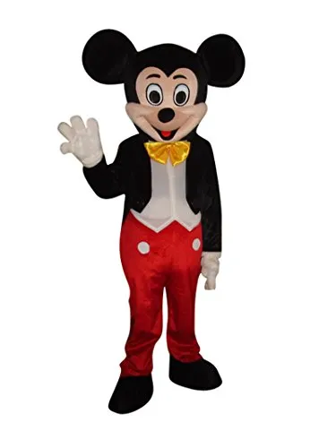 Mickey Mouse Topolino e Minnie Mouse Halloween Adulto Costumi da Mascotte Cosplay (Mickey Mouse (Topolino))