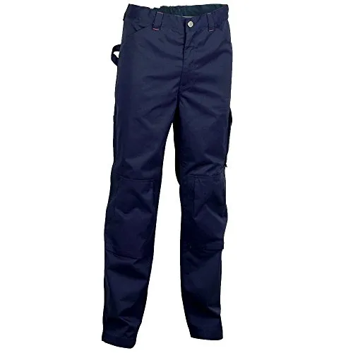 Cofra V181-0-02A.Z/4 - Pantaloni da lavoro"Rabat", colore: blu navy, taglia L