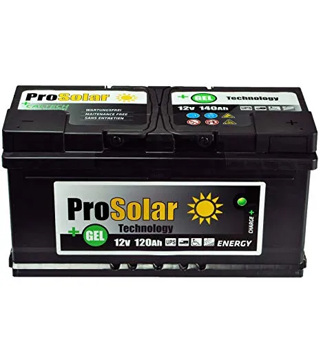 Solare Batteria 120Ah GEL alimentazione solare non richiede manutenzione