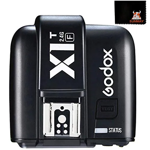 GODOX X1T-F TTL Flash Trigger 1 / 8000s HSS 32 Canali 2.4G Wireless Flash Trasmettitore per Fuji Fujifilm DMC-GX85 DmC-GX DmC-GX DmC-GX Digital Camera