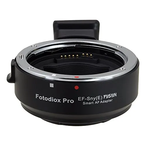 Fotodiox Pro Fusion Adattatore per Obiettivo Canon EOS (EF / EF-S) D/SLR e Corpo Fotocamera Sony Alpha E-Mount Mirrorless con funzioni automatiche complete