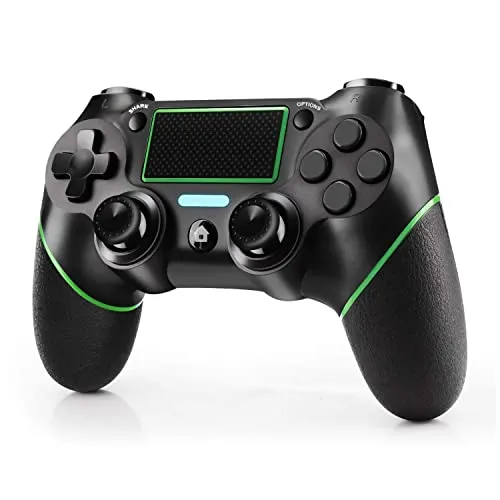 JAMSWALL Controller Wireless per PS4, Gamepad Bluetooth per Playstation 4 Controller di Gioco Wireless Doppio Shock a Sei-Assi Joystick con TouchPad e Jack Audio