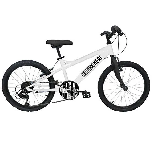 Mondo Toys - Bici Mod. F.C JUVENTUS  per bambino / bambina - misura 20’’ - freno anteriore / posteriore caliper - colore bianco / nero - 25484