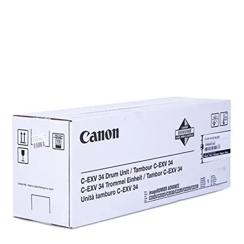 Canon C-EXV 34 43000 pagine Nero – tambours stampante (Nero, irc2020l, irc2030l)