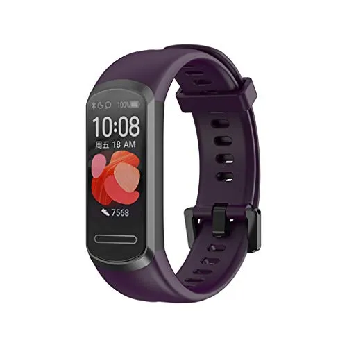 Qiulip - Cinturino Sportivo in Silicone per smartwatch Hua-Wei Band 4