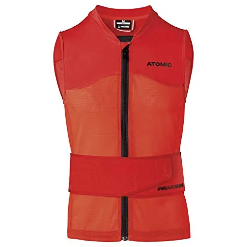 Atomic Live Shield Vest AMID M, Protezioni Uomo, Rosso, L