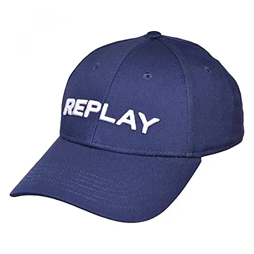 Replay - Berretto da baseball da uomo, colore: blu navy