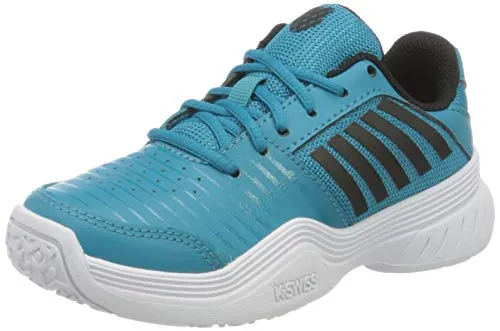 K-Swiss Performance Court Express Omni, Scarpe da Tennis Unisex-Bambini, Blu (Algiers Blue/White 428), 35 EU