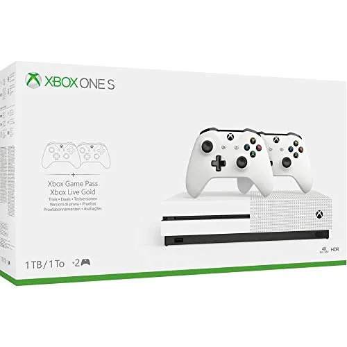 XBOX ONE S 1TB + 2 CONTROLLER - Essentials - Xbox One