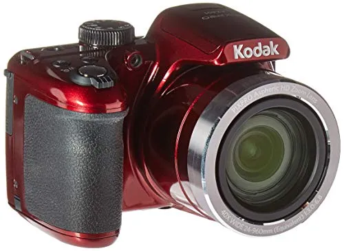 KODAK AZ401 Astro Zoom Bridge Camera - 16 Megapixels - Zoom ottico 40x - Rosso