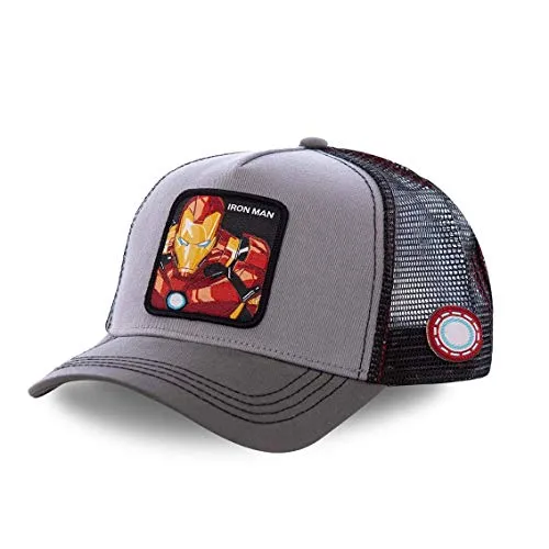 Capslab Iron Man Trucker cap Marvel Collab Grey - One-Size