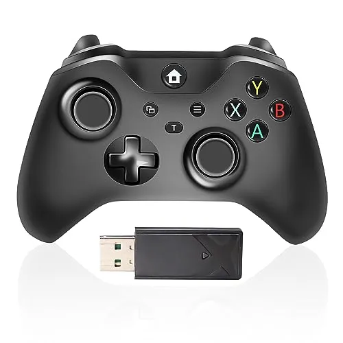 ARCELI Xbox One Controller, Wireless Xbox Controller with 2.4G Adapter Compatible with Xbox Elite/One X/S, Xbox Series X/S, Win 10/11, Dual Vibration, Motion Control, High Sensitivity