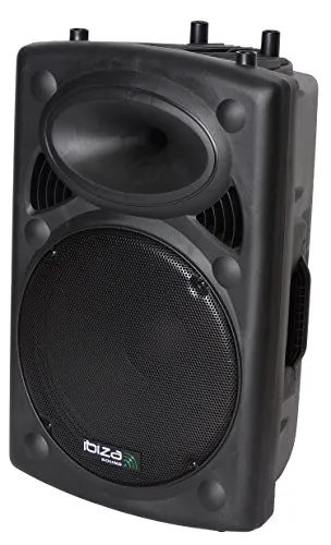 SLK15A-BT - Ibiza - DIFFUSORE ATTIVO 15”/38CM 800W CON USB - MP3 - BLUETOOTH