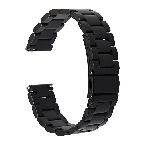 TRUMiRR Compatibile con Galaxy Watch 46mm/Gear S3 Frontier/Classic Bracelet Metallo, 22mm Cinturino per sgancio rapido Banda di Ricambio in Acciaio Inossidabile per Samsung Gear S3 Frontier/Classic