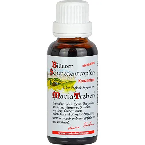 Maria Treben Bitterer Schwedentropfen, 30 ml Soluzione