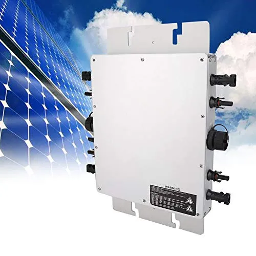 Neufday WVC 1200W IP65 Impermeabile Eco-Worthy Solar on Grid Tie Inverter Limitatore di Potenza Sistema fotovoltaico MPPT da CC a CA