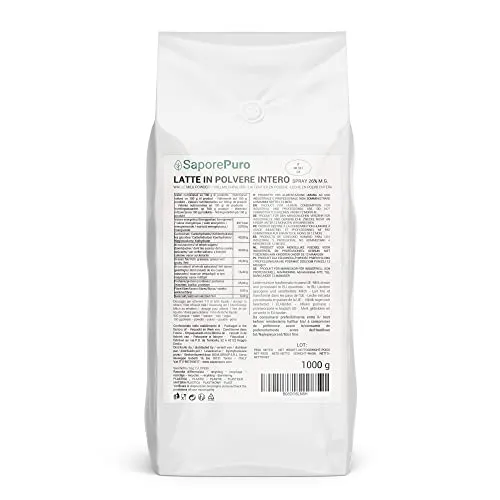 LATTE IN POLVERE INTERO ideale per dolci e gelato 1 KG